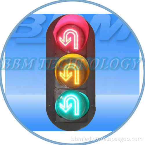 300mm Turned Around Arrow Traffic Warning Light for Vehicle Direction